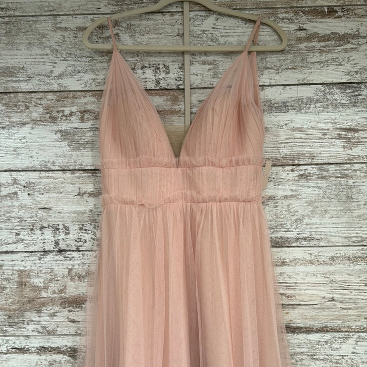PINK A LINE GOWN (NEW)