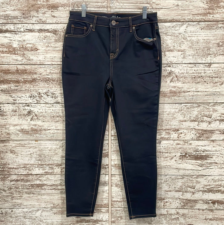 BLUE DARK DENIM STRETCH JEANS