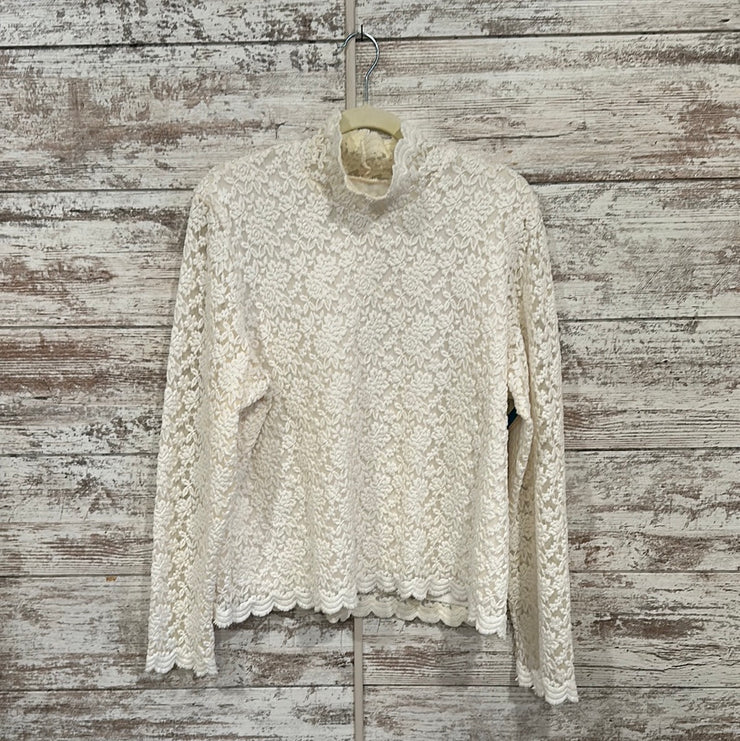 IVORY LONG SLEEVE SWEATER