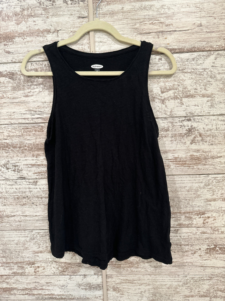 BLACK SLEEVELESS TOP