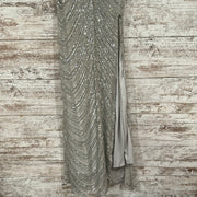 SILVER SPARKLY LONG DRESS