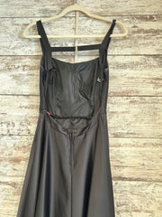 BLACK A LINE GOWN