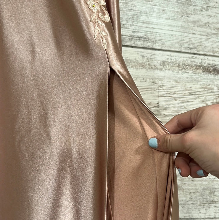 PINK LONG EVENING GOWN