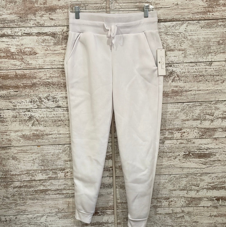 WHITE SWEAT PANTS/JOGGERS-NEW