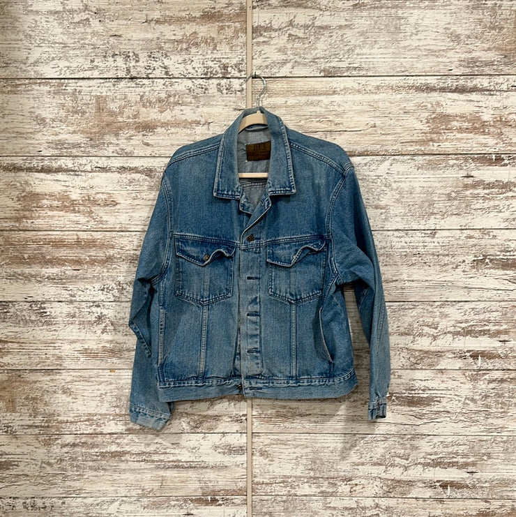 BLUE DENIM JACKET (CRY BABY)