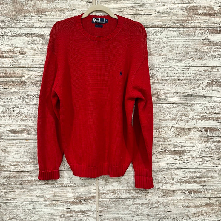 RED 100% COTTON SWEATER $228