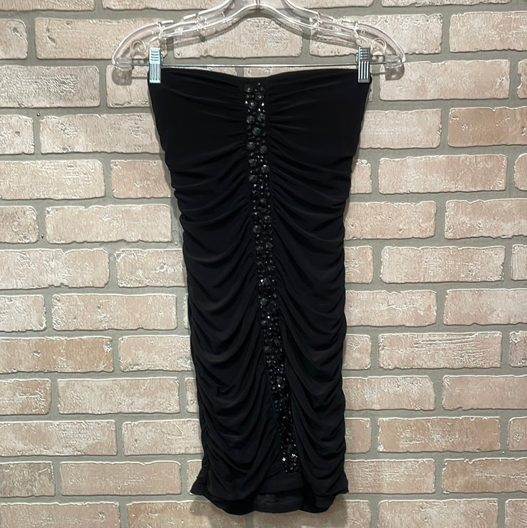 BLACK SHORT DRESS