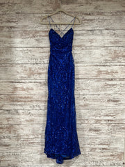 ROYAL BLUE SPARKLY MERMAID GOW