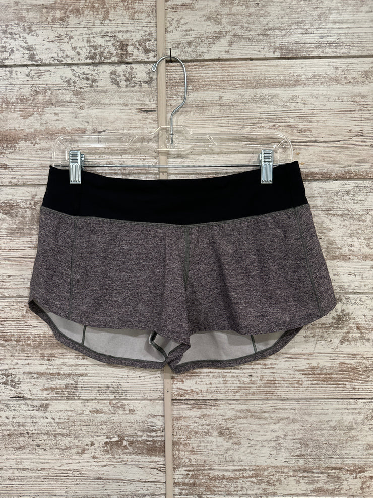 GRAY SPEED UP SHORTS $68