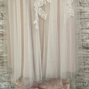 IVORY/NUDE WEDDING GOWN