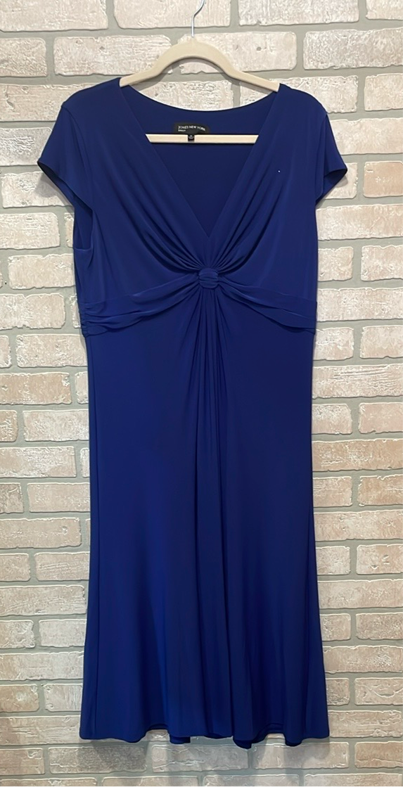ROYAL BLUE MIDI DRESS