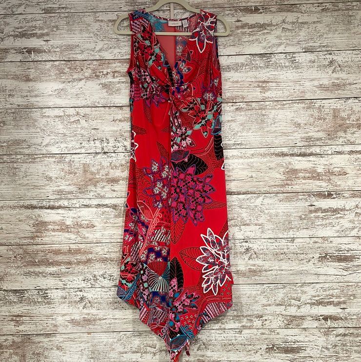 RED/FLORAL MAXI DRESS $149