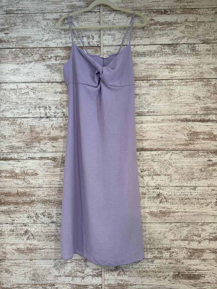 LAVENDER ANTHRO. MIDI DRESS