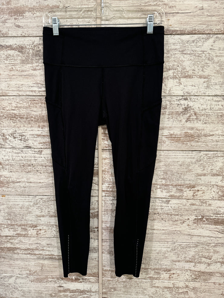 BLACK HIGH RISE LEGGING $128