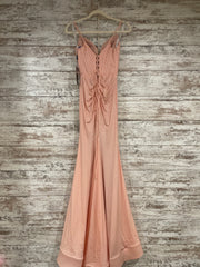 PINK SPARKLY LONG DRESS (NEW)