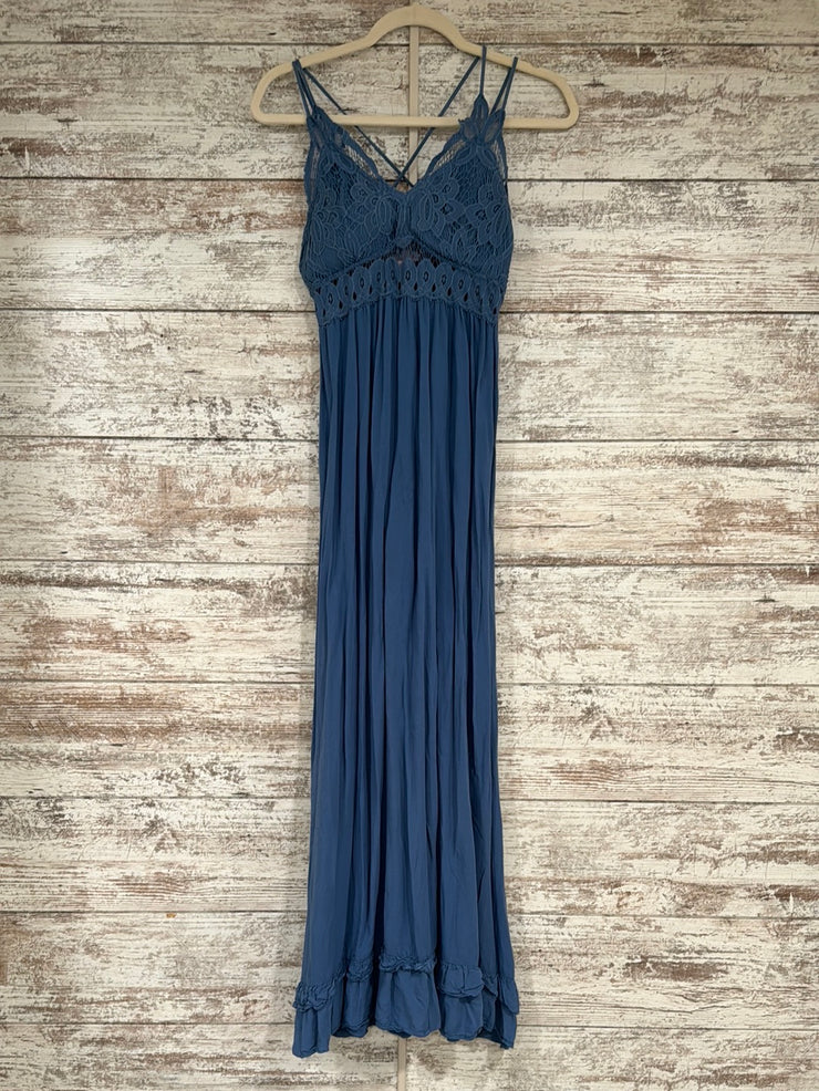 BLUE MAXI DRESS