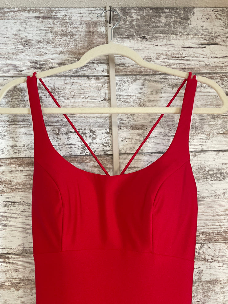 RED MERMAID GOWN