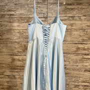 BLUE A LINE GOWN (NEW)