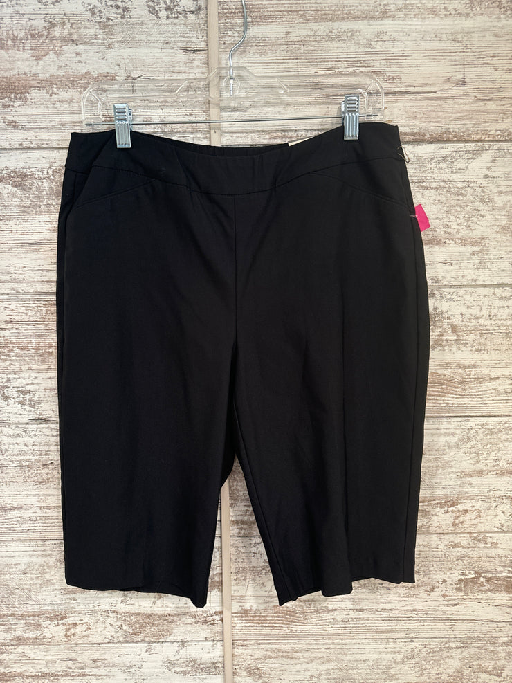 BLACK BERMUDA SHORTS (NEW) $55