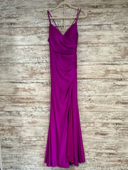 PINK LONG EVENING GOWN