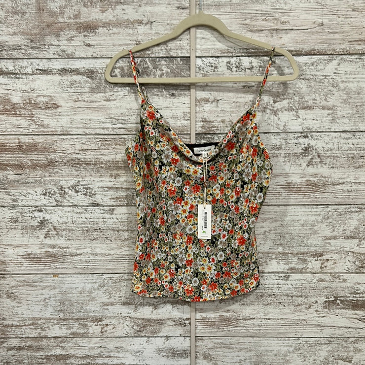 FLORAL SLEEVELESS TOP-NEW $58