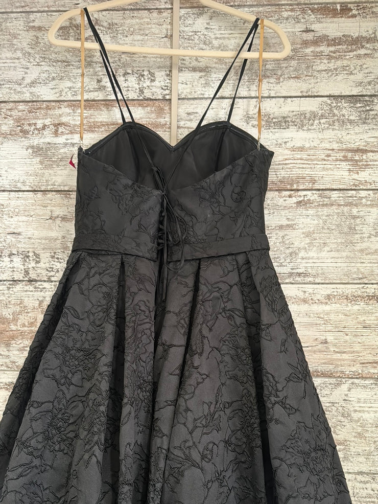 BLACK A LINE GOWN