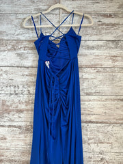 ROYAL BLUE LONG DRESS (NEW)