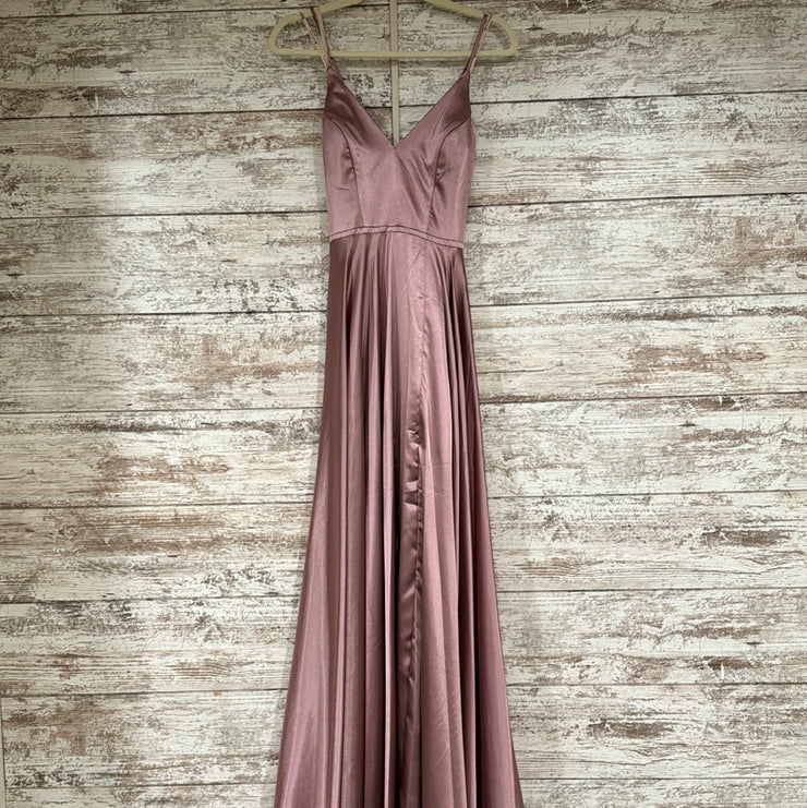 PINK A LINE GOWN (NEW)