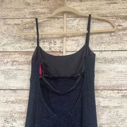 NAVY SPARKLY LONG DRESS