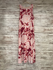ORANGE FLORAL MAXI DRESS $139