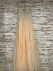 PEACH A LINE GOWN (NEW)