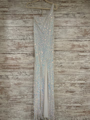 WHITE/COLORFUL LONG DRESS -NEW