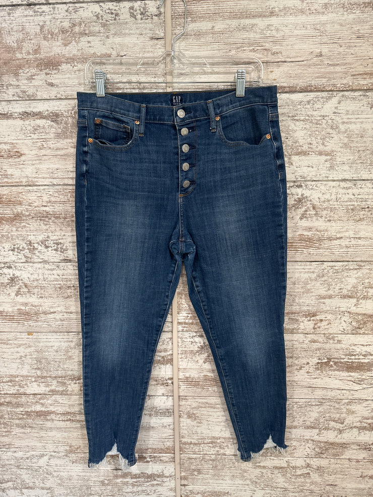 DENIM CROP JEANS