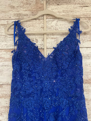 ROYAL BLUE MERMAID GOWN (NEW)