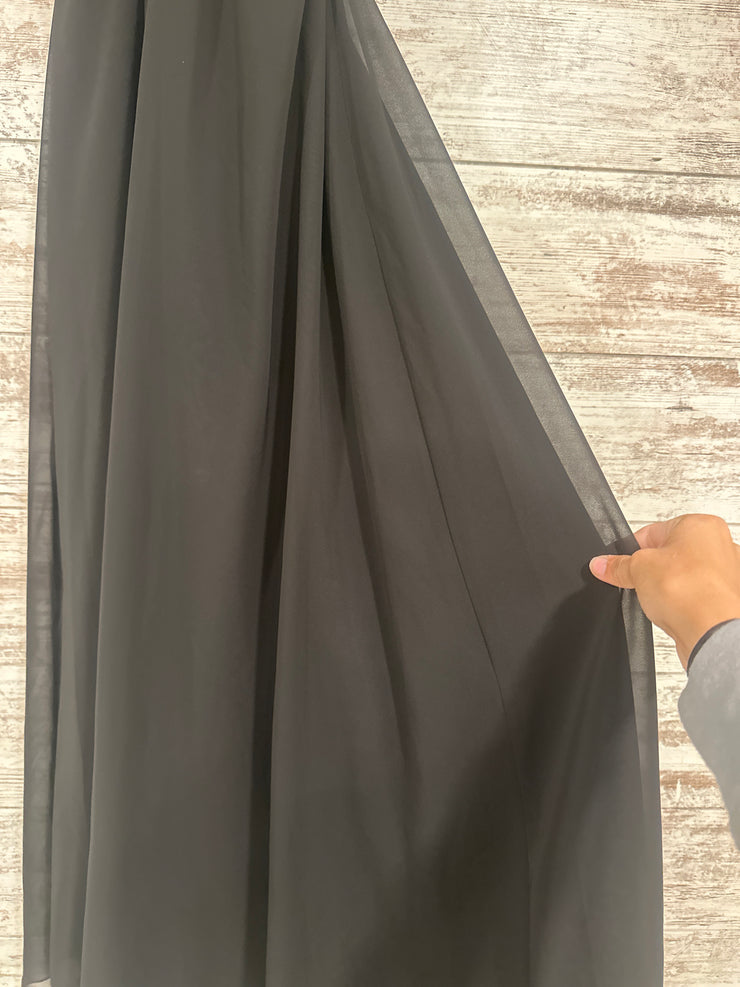 BLACK LONG EVENING GOWN