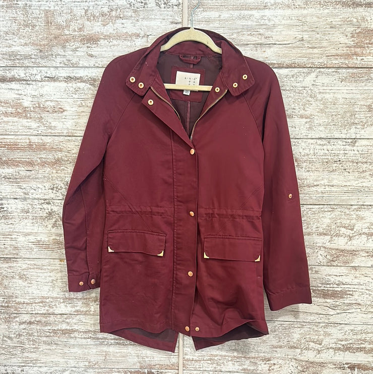 BURGUNDY JACKET