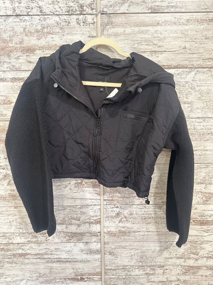 BLACK CROP JACKET (NEW)