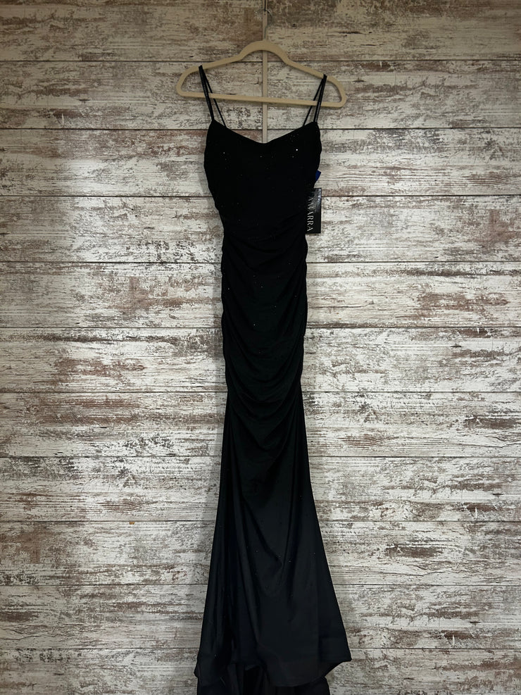 BLACK LONG EVENING GOWN (NEW)