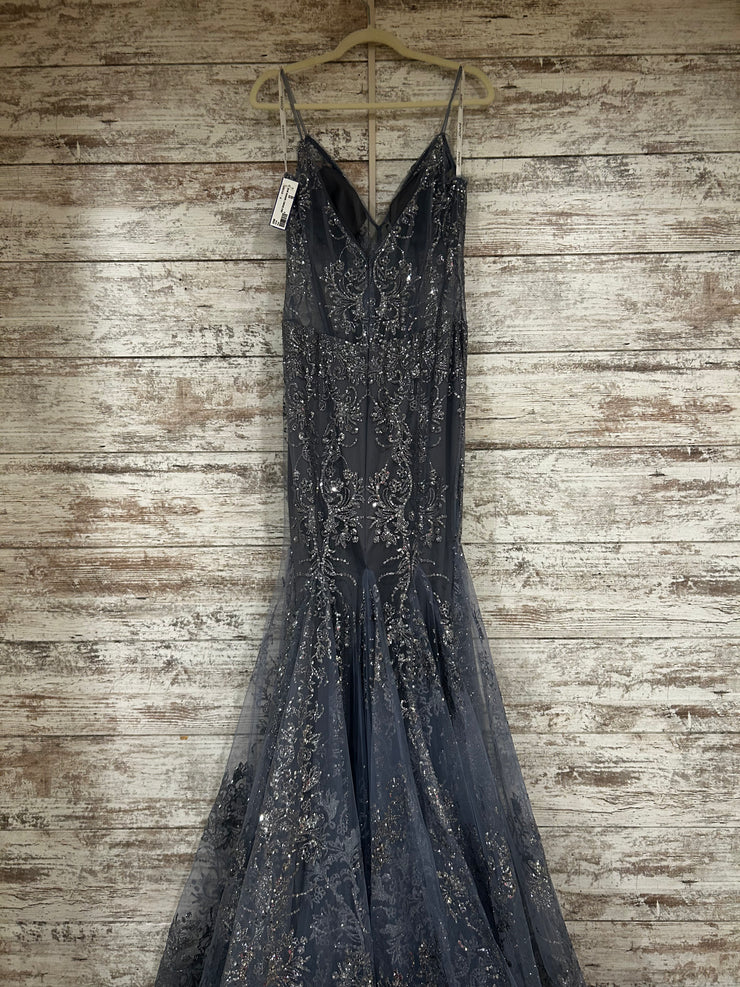 GRAY SPARKLY MERMAID (NEW)