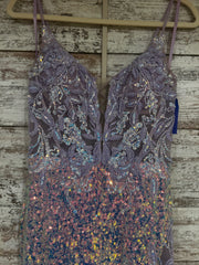 LAVENDER SPARKLY LONG DRESS