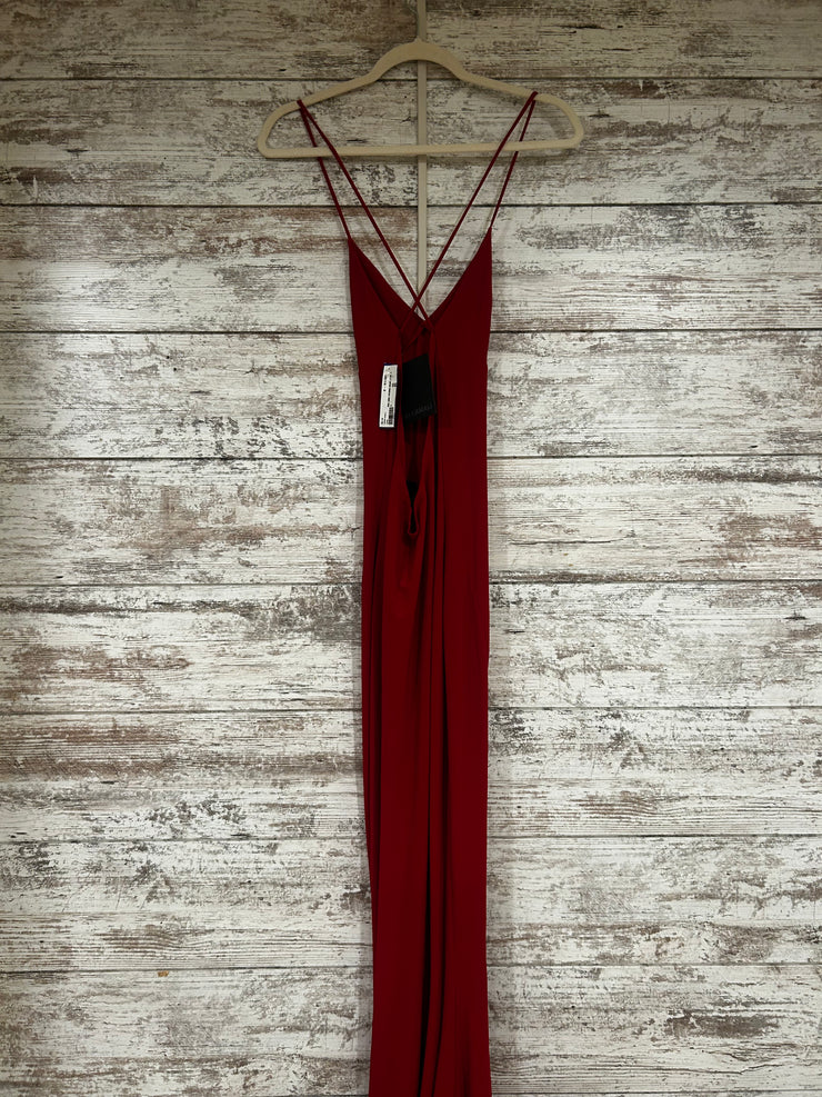 RED LONG EVENING GOWN (NEW)
