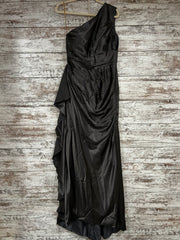 GRAY LONG EVENING GOWN (NEW)