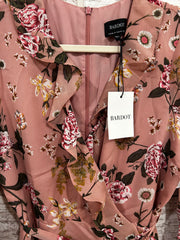 PINK/FLORAL SHORT DRESS (NEW)