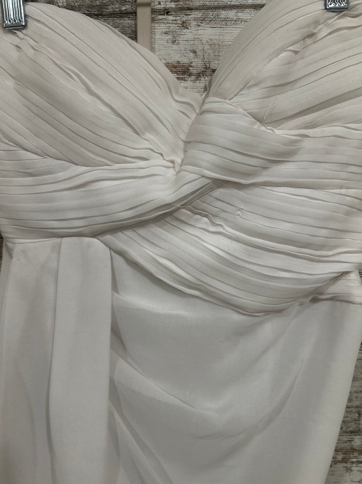 WHITE SHORT DRESS