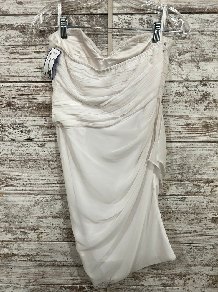 WHITE SHORT DRESS