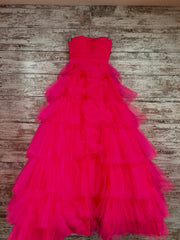 PINK TIERED PRINCESS GOWN $652