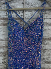 LAVENDER SPARKLY LONG DRESS