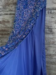 LAVENDER SPARKLY LONG DRESS