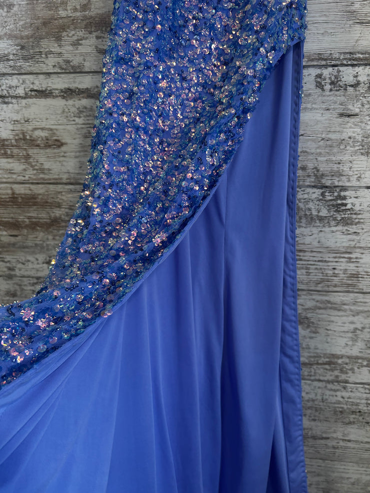 LAVENDER SPARKLY LONG DRESS