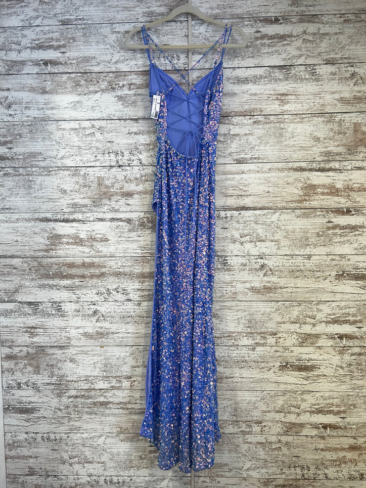 LAVENDER SPARKLY LONG DRESS